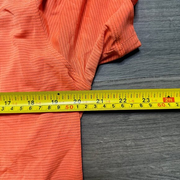 Lululemon Men's Precision Polo - Orange - Picture 4 of 5